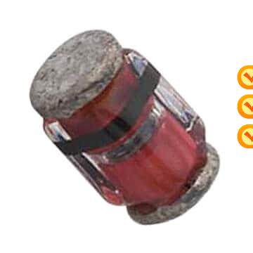 正品MCL101C-TR原装DIODE SCHOTTKY 40V 30MA MLF