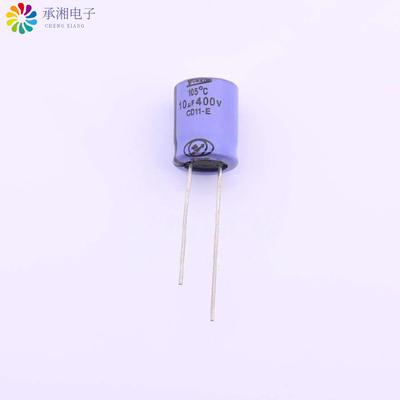 正品ECE2GM100G12OTPO原装直插铝电解电容 ±20% - 400V