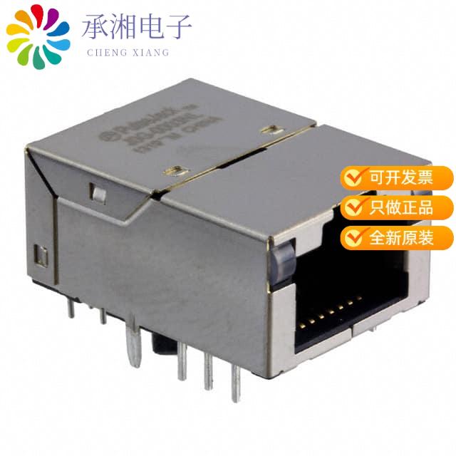 正品J0G-0003NL原装CONN JACK 1PORT 1000 BASE-T PCB