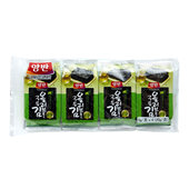 东远 营养韩式 天然盐烧海苔 开袋即食包装 零食酥脆 橄榄油 香港版