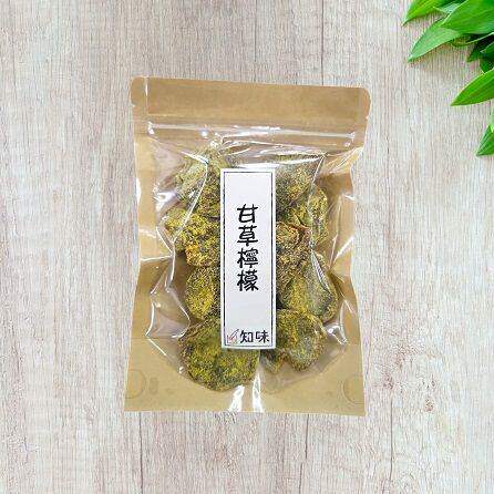香港进口JJ Food甘草柠檬150克干货柠檬干泡茶用办公室原味