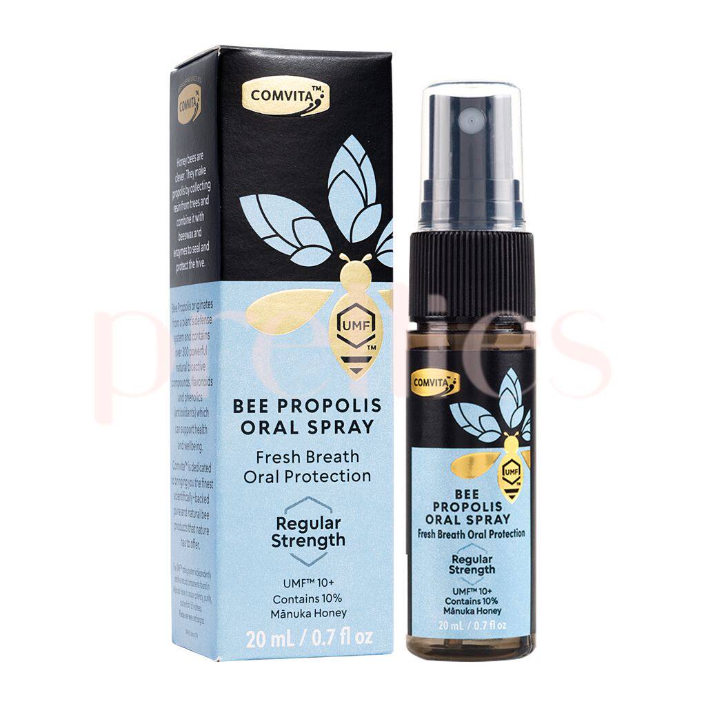 康维他蜂胶口腔喷雾剂UMF10+20ml麦卢卡蜂蜜蜜蜂会采集树脂或树液
