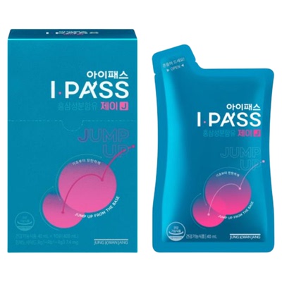 正官庄新升级配方I-Pass J青少年10-12岁提升记忆力注意力40ml*10