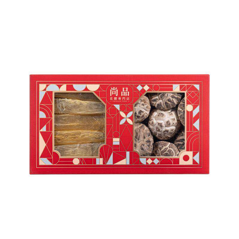 燕窝冬菇特级花胶礼盒装滋补养生食材礼品盒装营养滋补共120g
