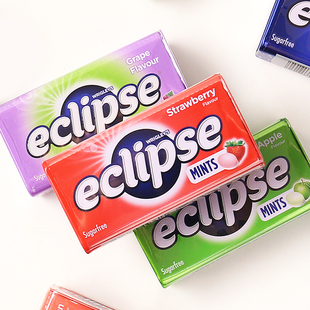 香港进口eclipse易极润喉糖港版超强薄荷糖口香糖清新口气