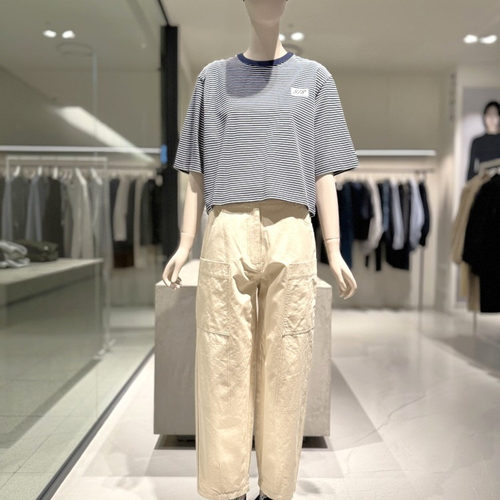 百搭阔腿裤宽松直筒长裤