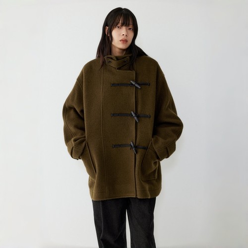 中长款大衣女宽松通勤休闲羊毛