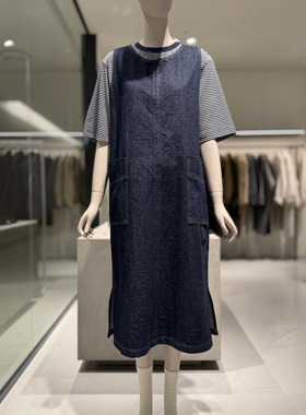 STUDIO TOMBOY 夏季ins风吊带牛仔连衣裙女 叠穿外搭显瘦中长款