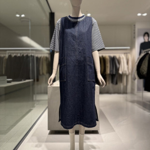 叠穿外搭显瘦中长款 STUDIO ins风吊带牛仔连衣裙女 TOMBOY 夏季