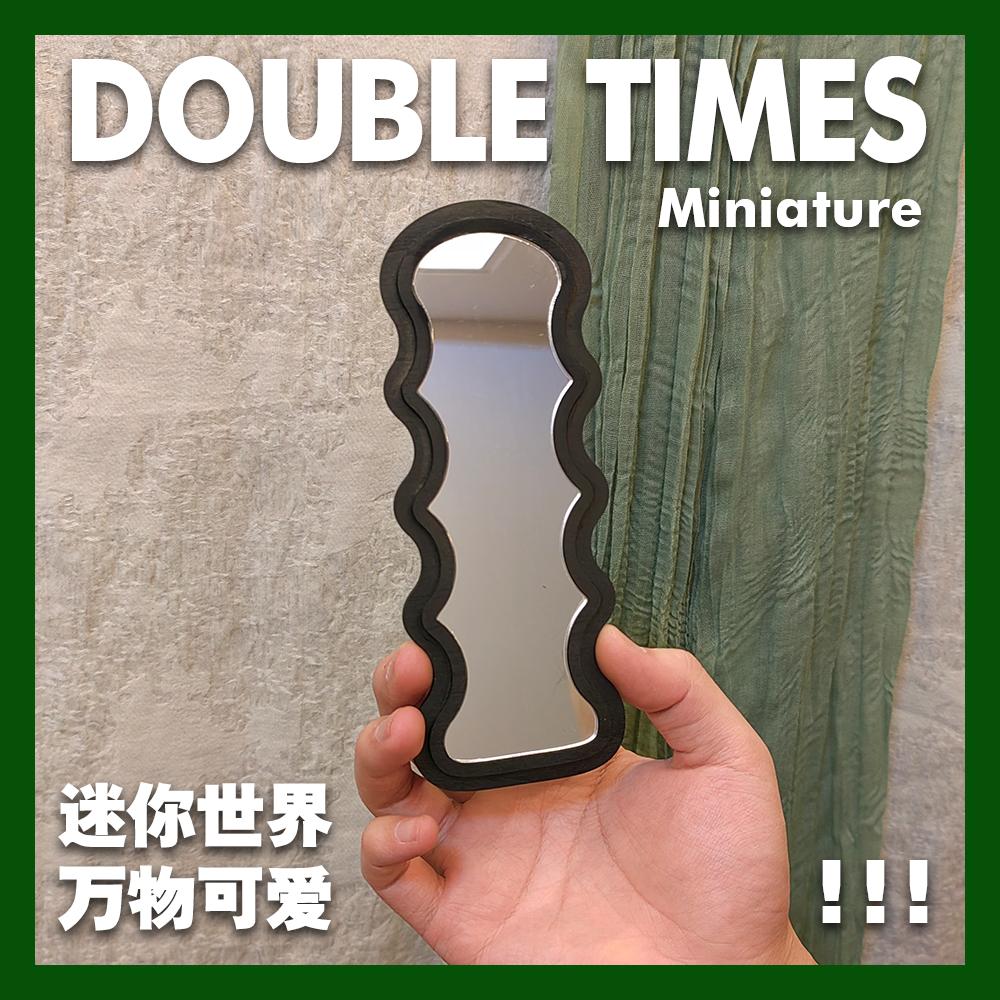 过家家DIY展示迷你猫柜模型