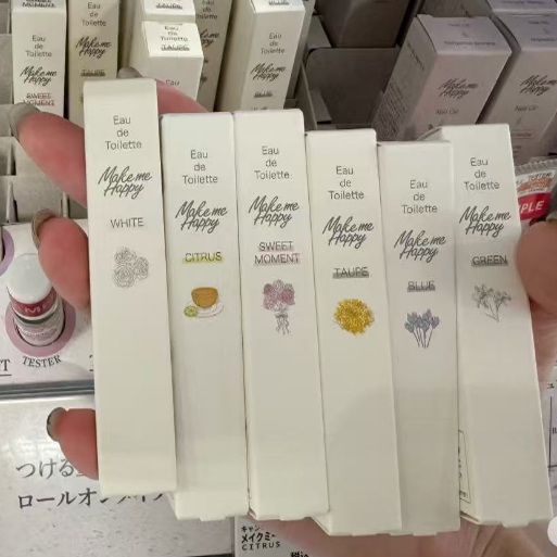 现货日本 井田canmake make me happy滚珠香水 白桃 金木犀 香氛