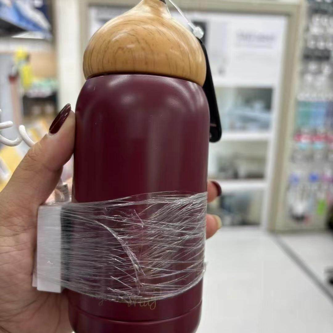 日本代购ALLGO保温杯不锈钢304 橡果头造型水杯