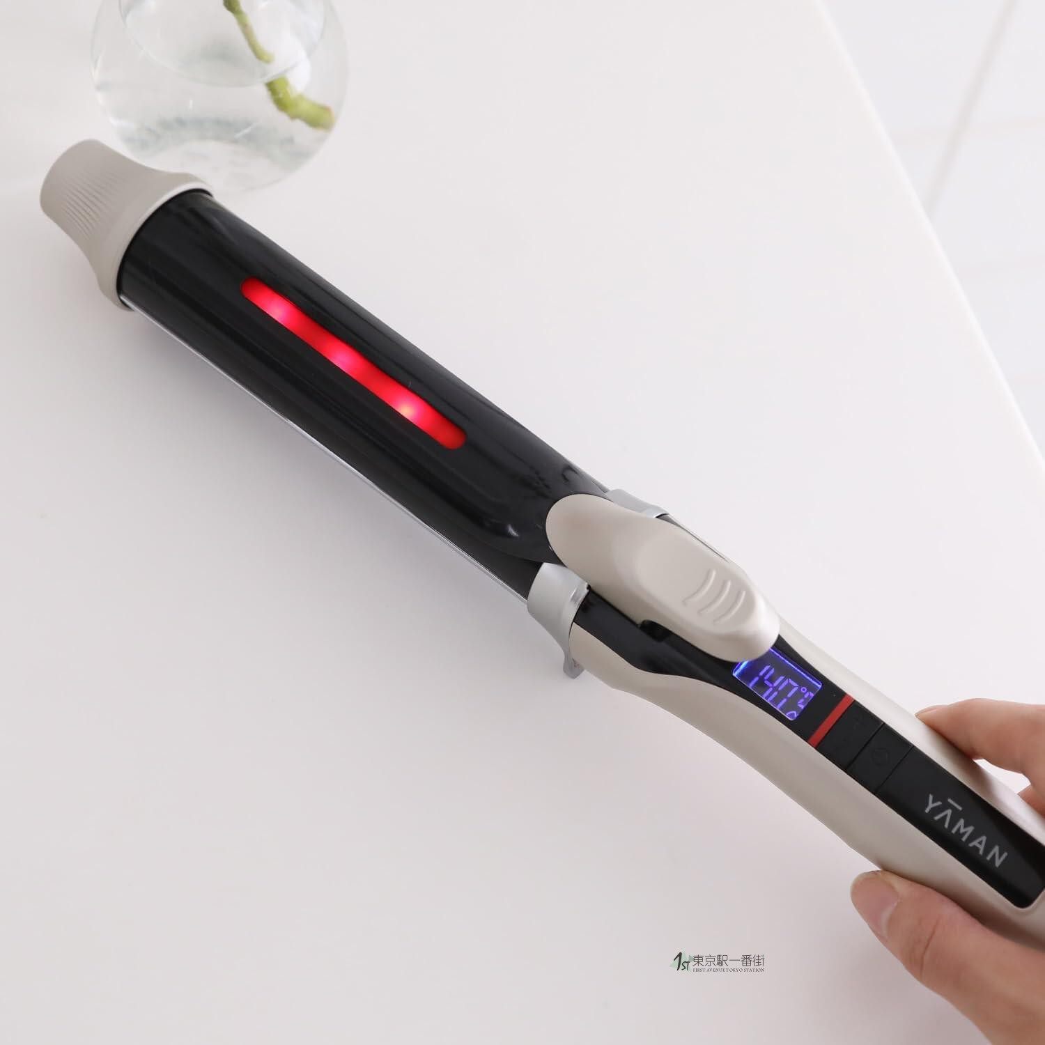 日本直邮 YA-MAN 雅萌卷发棒32mm 直板 直发器导入补水脉冲防伤发