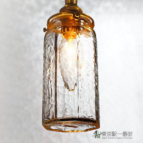 复古唯美小众美学清透玄关吊灯