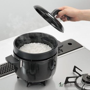 03E RTR 日本林内燃气灶配套自动煮饭锅土锅1 5合容量