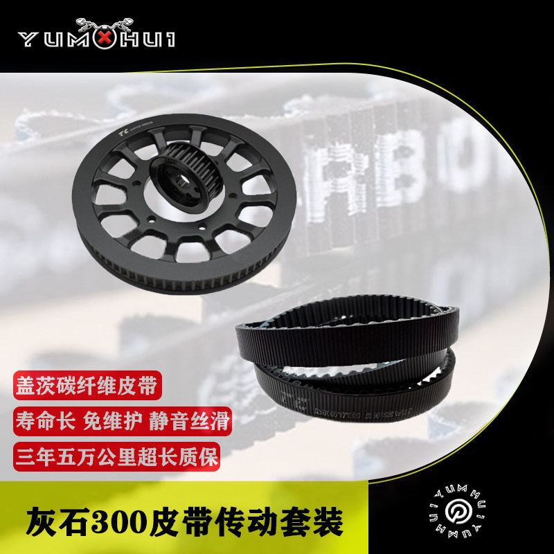奔达灰石300皮带轮小带轮摩托车主动轮驱动飞轮BD300-16改装配件