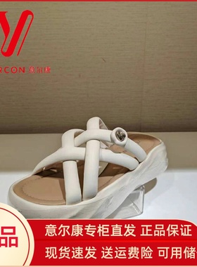 意尔康拖鞋女士夏季2024新款时尚罗马厚底超软踩屎感配裙子37258