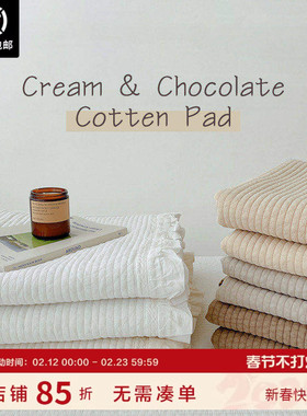 现货▲ 2米大床可用asaroom韩国纯棉绗缝床盖 大荷叶边加厚床单