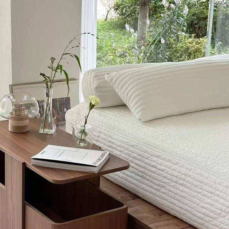 现货▲  ASAROOM 韩国莫代尔床笠 绗缝加厚防滑床单四季用 可机洗