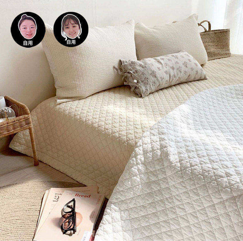 现货▲ 店主挚爱！闭眼入~ASAROOM 韩国80支高密度纯棉床盖