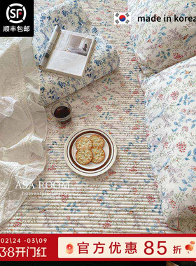 裸睡绝配！chao柔软床单ASAROOM韩国莫代尔绗缝床盖