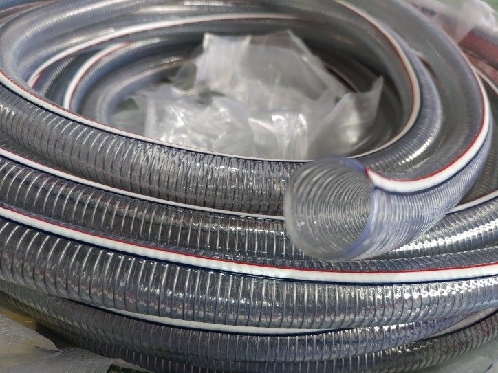 吸料机吸料管、PVC钢丝管51CM透明管、加厚高温钢丝管38CM钢丝管