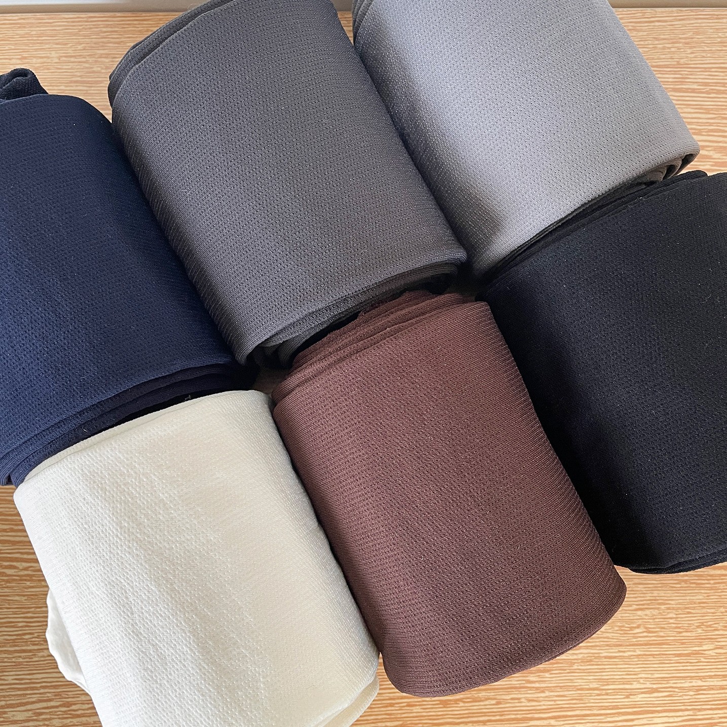 秋冬蓄热保暖毛圈压力瘦腿裤纯色显瘦打底连裤袜子女简约百搭