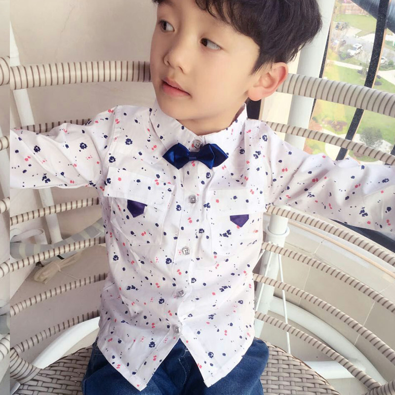 Chemise garcon à manche longue - Ref 2075779 Image 4