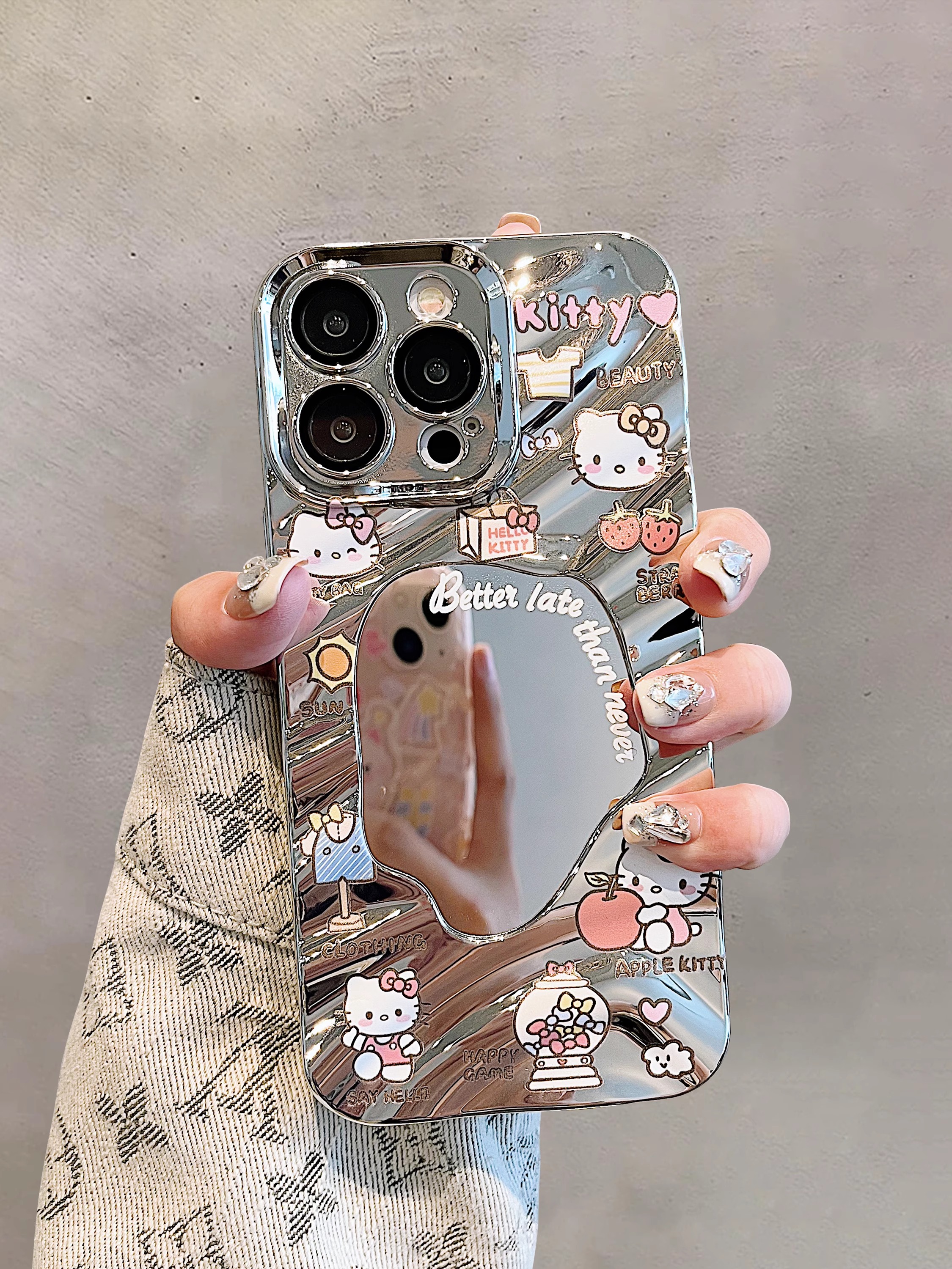 华为mate60手机壳日系可爱KT猫