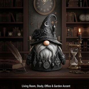 Gothic Dwarf哥特式侏儒小矮人树脂工艺品桌面小摆件礼品小精灵