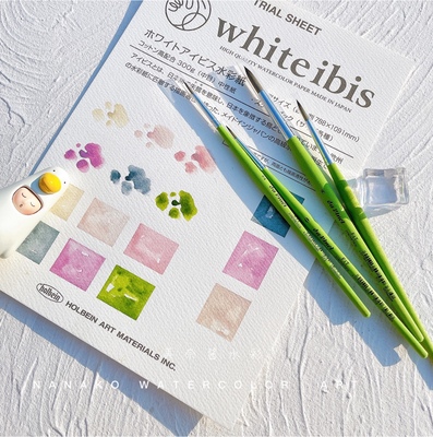 达芬奇绿杆初学者进口水彩笔