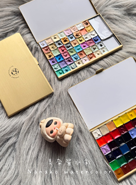 Ds大师级24色48色TN水彩盒黄铜水彩盒美国丹尼尔史密斯