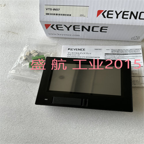 VT5-W07人机界面触摸屏包邮拍前询价基恩士质保一年现货供应