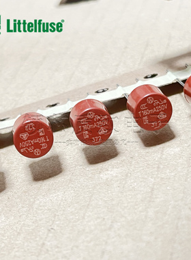 37201600001 力特TR5圆柱形延时保险丝管 T160mA250V 372 0.16A