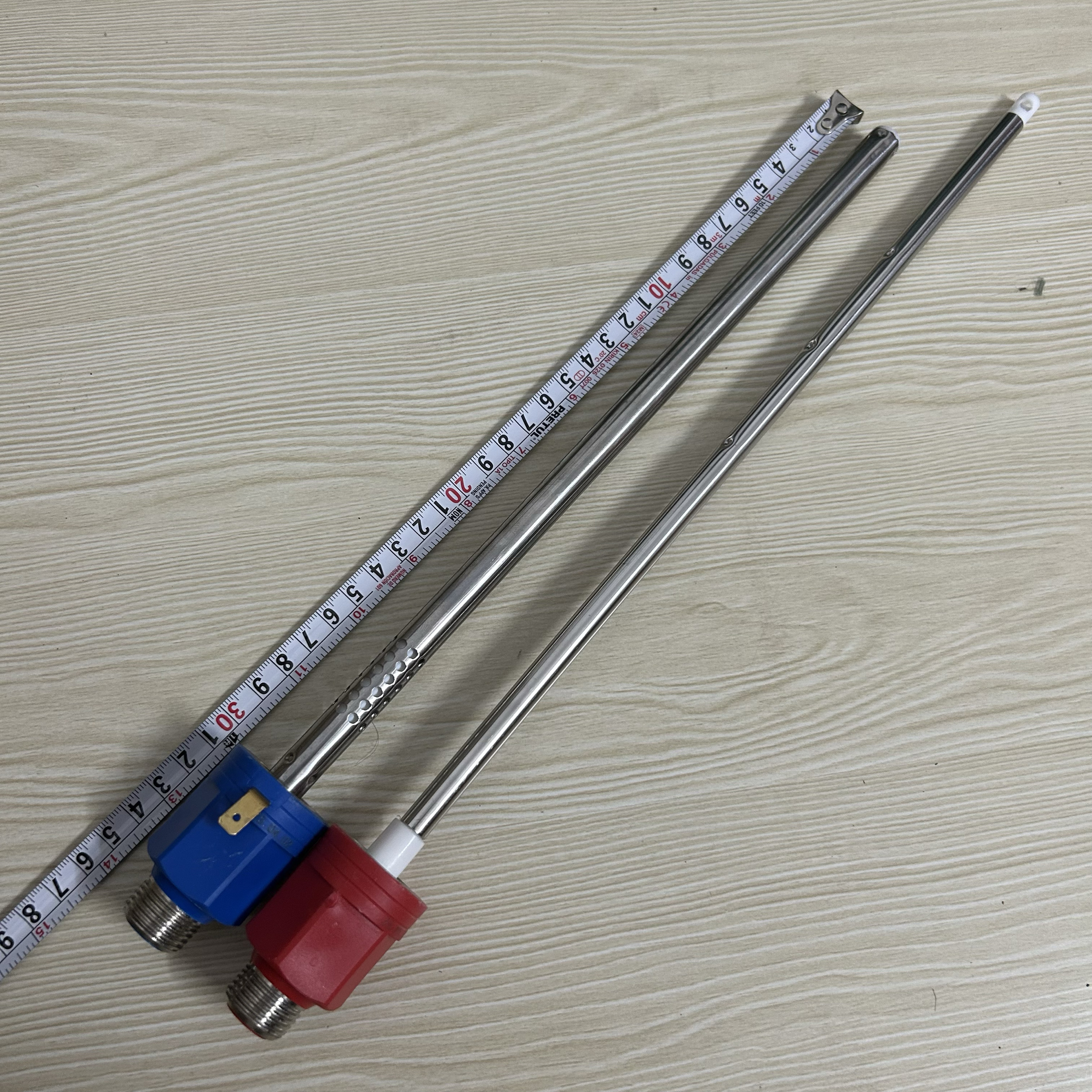 适用美的电热水器F5022-JM1(HE)内置防电墙进水管出水管红蓝冷热