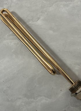 适用惠尔浦ESH-50/60/80EF电热水器加热管2000w一寸螺牙镀金款