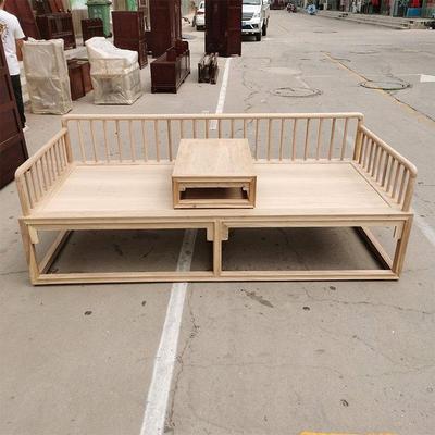 实木新中式禅意罗汉床