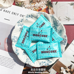 mokcoke莫可卡蛋挞酥高颜值网红茶点休闲办公室零食结婚订婚喜糖