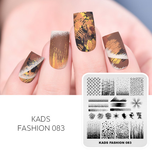 kads印花模板美甲工具转印钢板