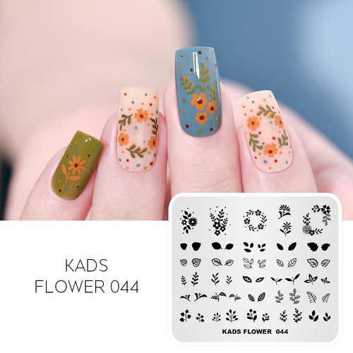 KADS美甲印花转印钢板 印花板 印花指甲油转印工具 美甲DIY