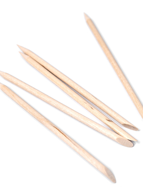 KADS 美甲工具取胶棒 洁木棒 清洁残余甲油清洁棒夹缝木棒