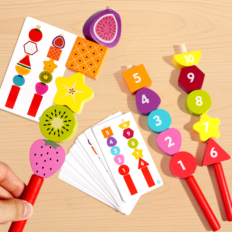 【老师推荐】水果几何形状数字积
