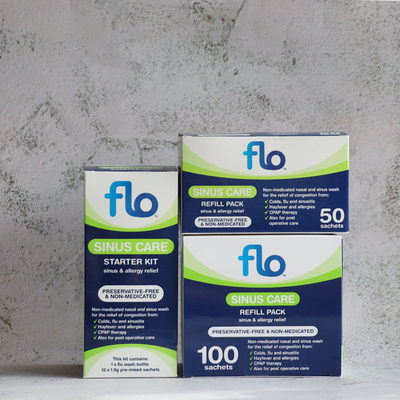 现货澳洲flo sinus care洗鼻器洗鼻盐套装儿童洗鼻壶