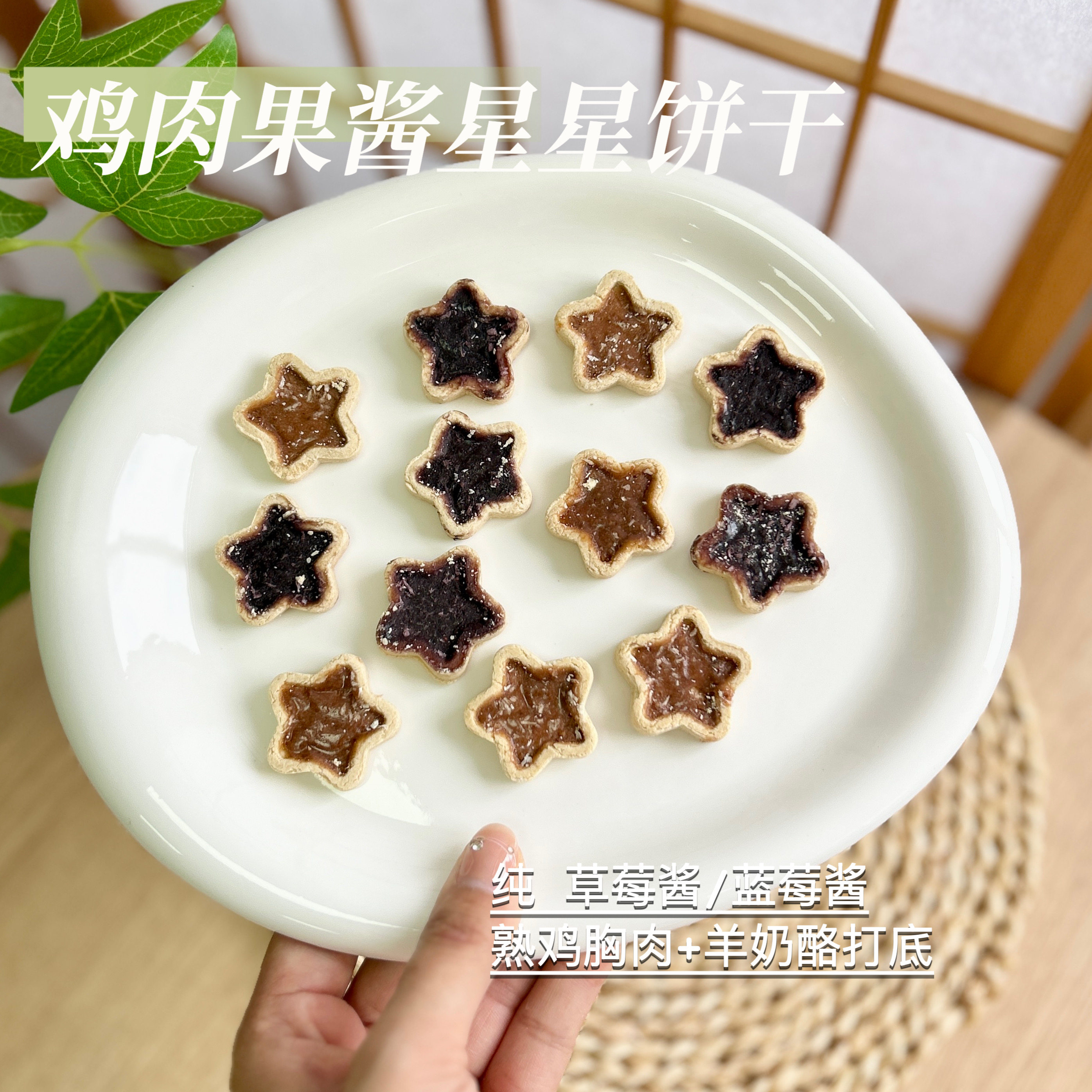 鸡肉果酱星星饼干宠物零食鸡肉果酱狗狗零食磨牙棒训练奖励零食,宠物/宠物食品及用品,狗饼干,淘宝优惠券,粉丝福利购,淘宝优惠卷