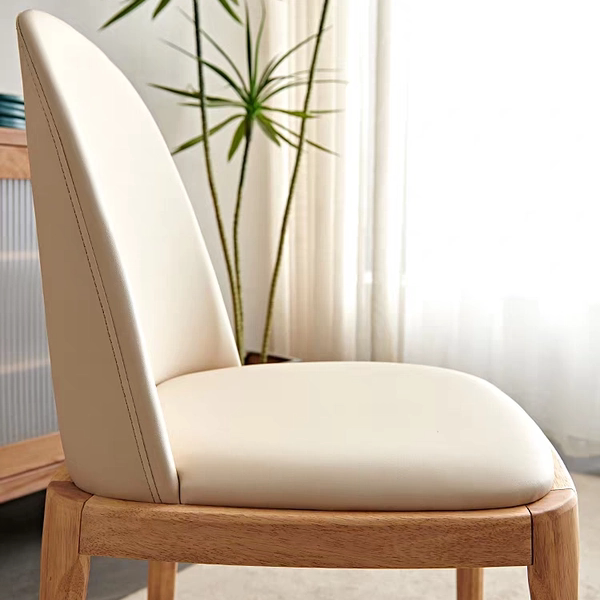 Scandinavian Solid Wood Dining Chair Pre-Assembled - Product image 4