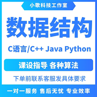 课程管理系统设计/JAVA定制/C语言/C++数据结构/各种算法/计算机