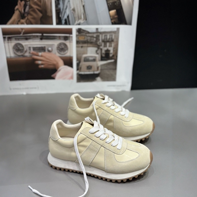 ido真皮德训阿甘鞋女轻便休闲鞋