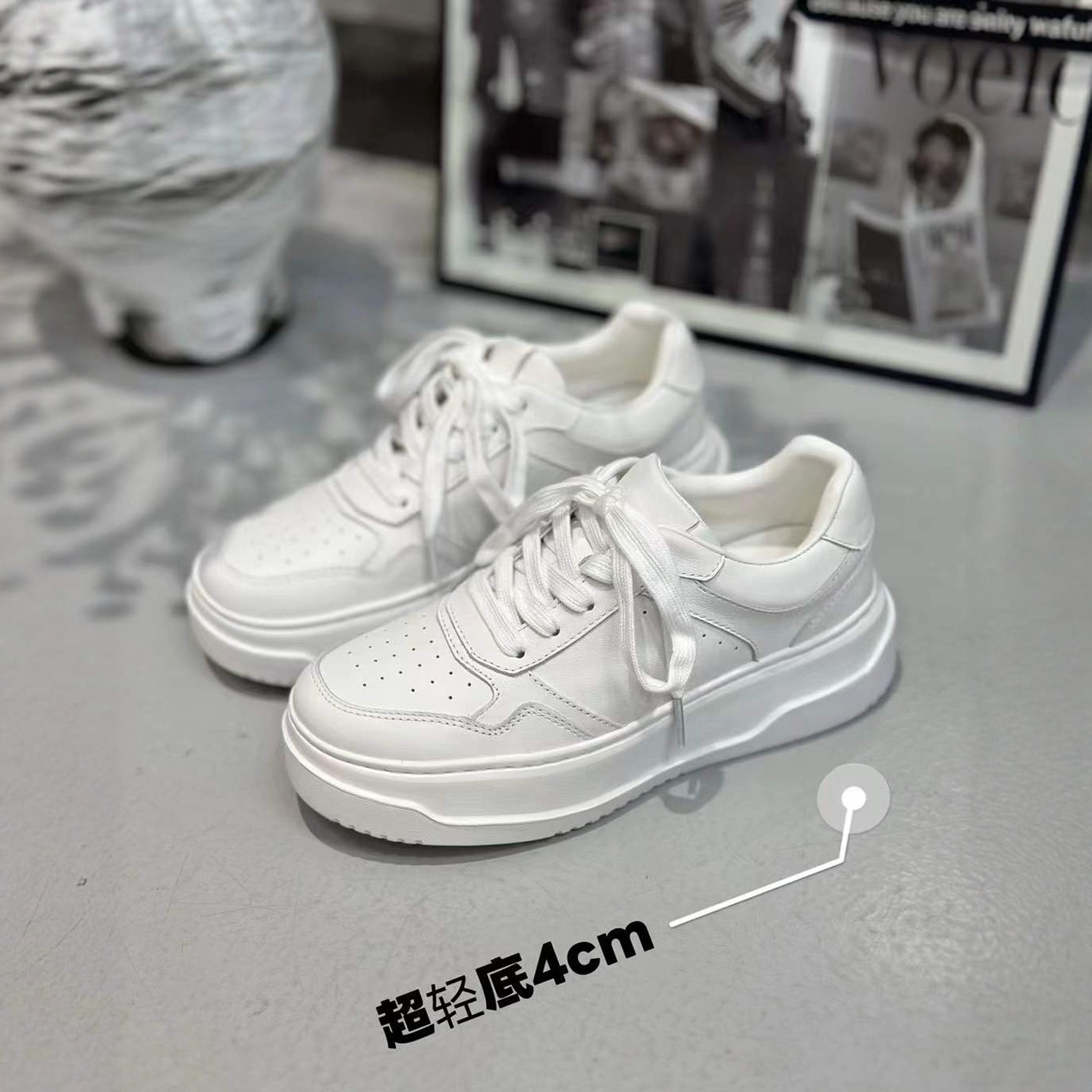 旎彩IDO2025新款女鞋厚底增高