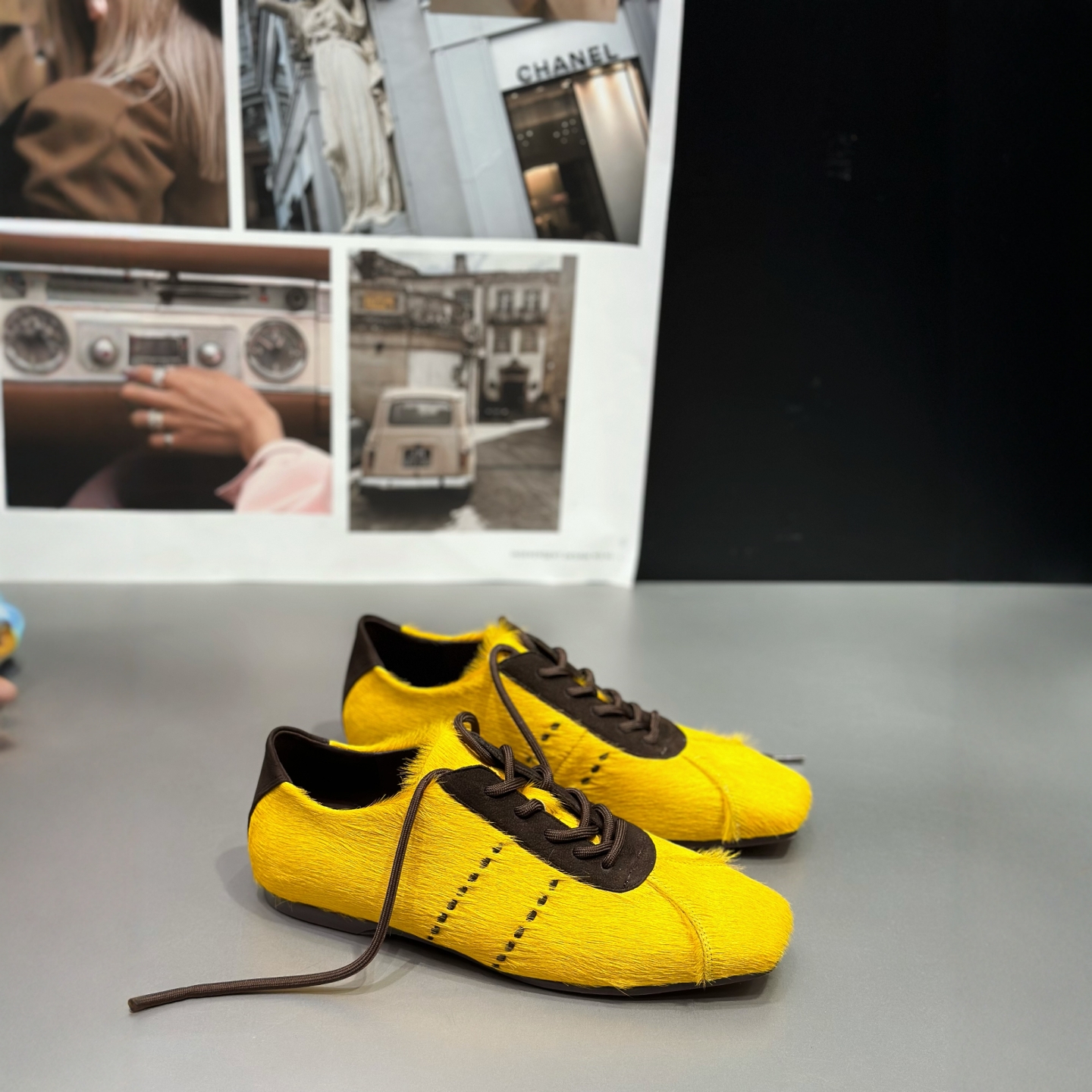 IDO毛德训鞋女阿甘气质休闲鞋女