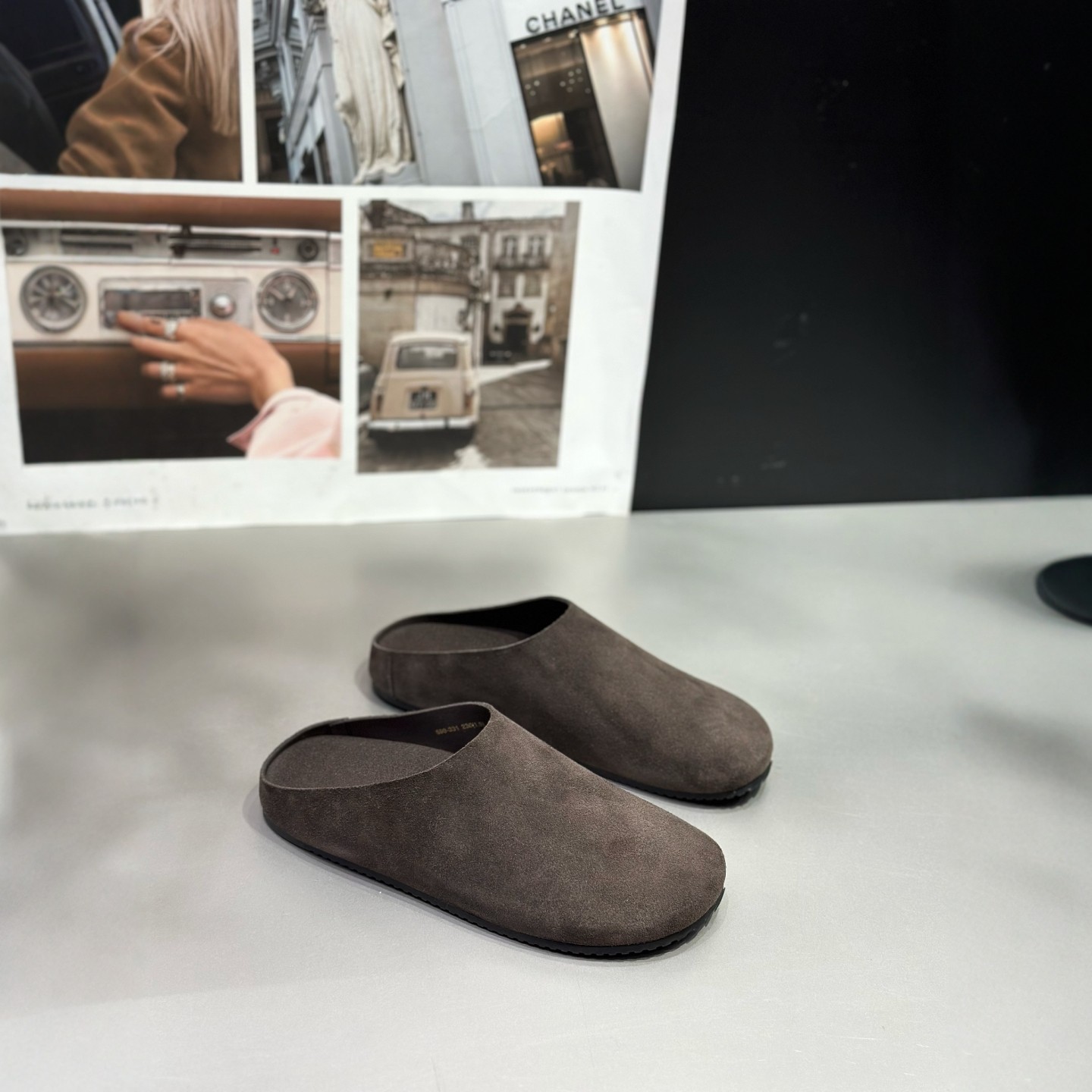 欧洲站IDO2026春款女鞋磨砂皮极简勃肯鞋单鞋女包头半拖鞋女外穿,女鞋,勃肯鞋/软木鞋,淘宝优惠券,粉丝福利购,淘宝优惠卷